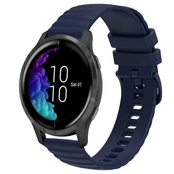 Silikone Urrem Til Garmin Venu-lingling} Navy Blue