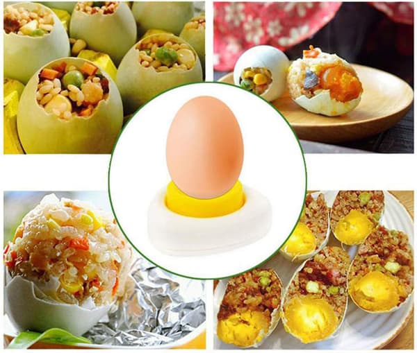 Egglegg, eggseparator, egglegg for bruk på kjøkkenet.