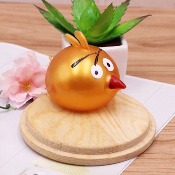 Häftig 2025 Splat Ball Ventilationsleksak GULD FÅGEL fågel Guld Gold Bird-Bird