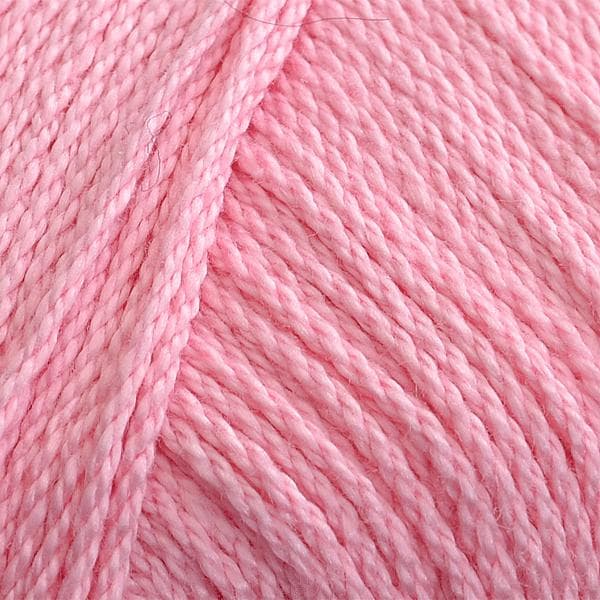 12/6 Pink hækle garn Rosa one size