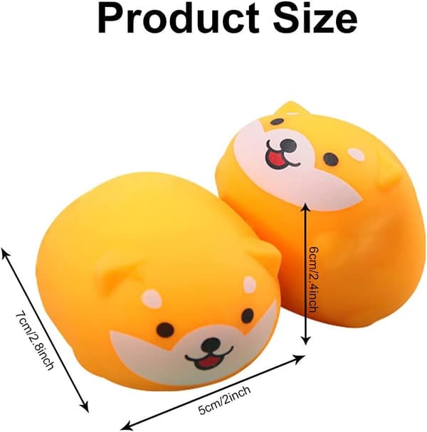 2 Shiba Inu stressbolde, søde hvalpe stressbolde