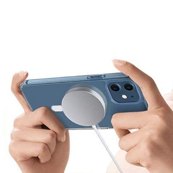 Kompatibel med iPhone 12 Mini, MagSafe Støtsikkert Deksel - Transparent