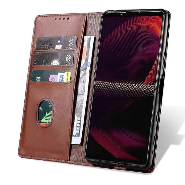 Hett Kompatibelt med Sony Xperia 5 Ii Mobilskal Brown