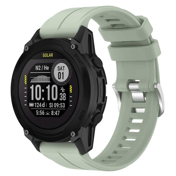Silikone Urrem Til Garmin Descent G1-lingling} Peppermint Green