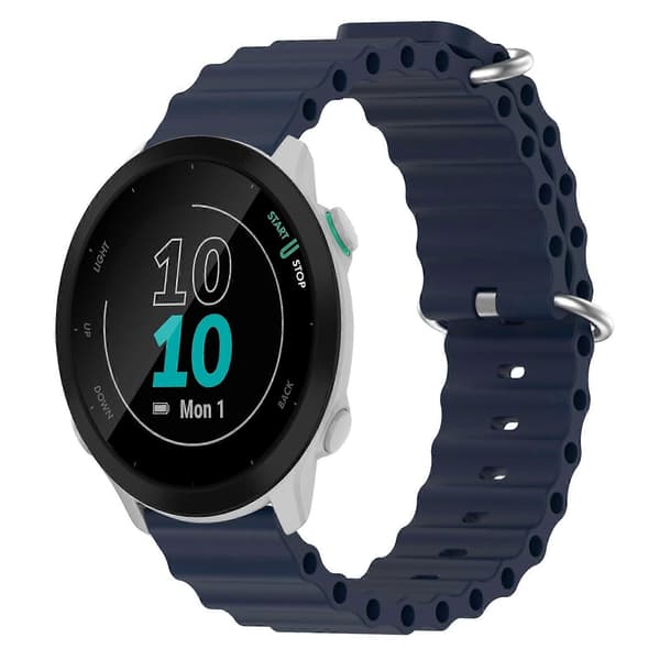 Silikonarmband för Garmin Forerunner 55-lingling} Dark Blue