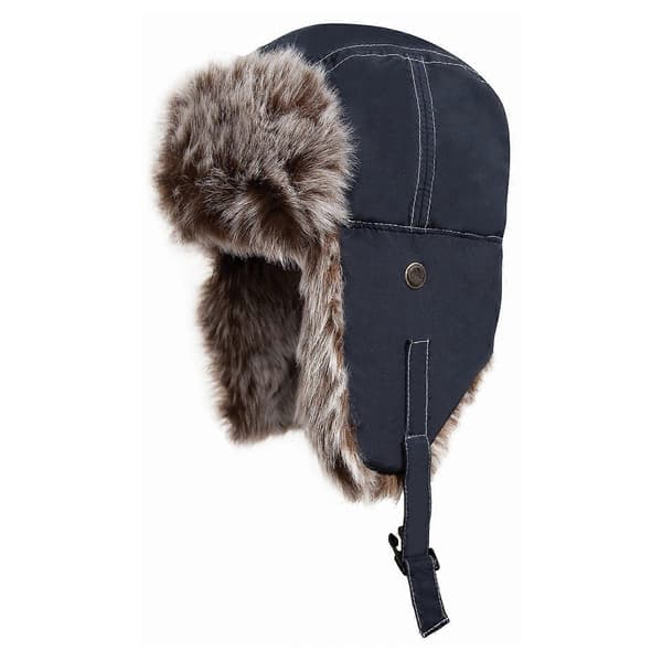 Klassisk Bomber Hat-lingling} Midnight Navy M