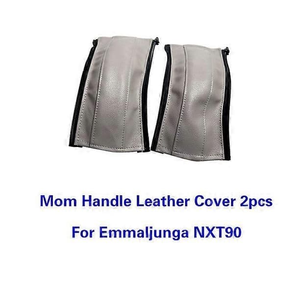 Emmaljunga NXT90 Barnvagn PU Läder Handskhandskar, Handskhandskar, Barnvagnstillbehör 2-pack Grå mom 2pcs gray