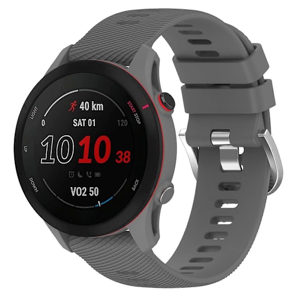 Silikone Urrem Til Garmin Forerunner255S-lingling} Dark Gray