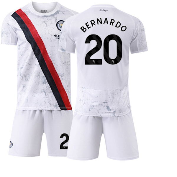 Hot 2025 23-24 Manchester City udebanesæt til børn nr. 11 Doku NO.11 NO.11 18