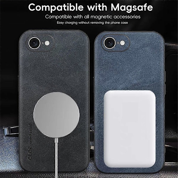 Kompatibel med iPhone 16e Telefonfodral-lingling} Multicolor Black