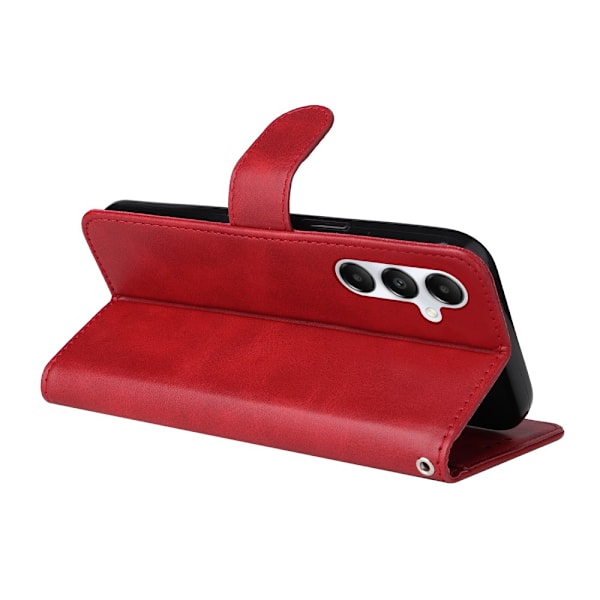 Hot 2025 Samsung A05s 4G PU Læder Wallet Case - Flere Farver Red Röd