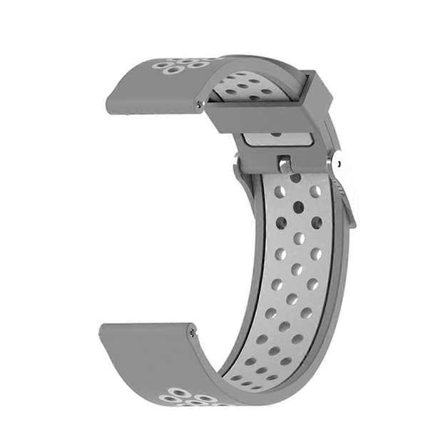 Kompatibel med Garmin Forerunner 245 Tofarget Rem-lingling} Grey White