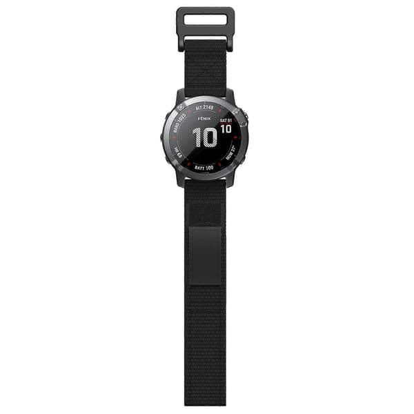 Bästsäljande 26mm Nylon Klockarmband Black