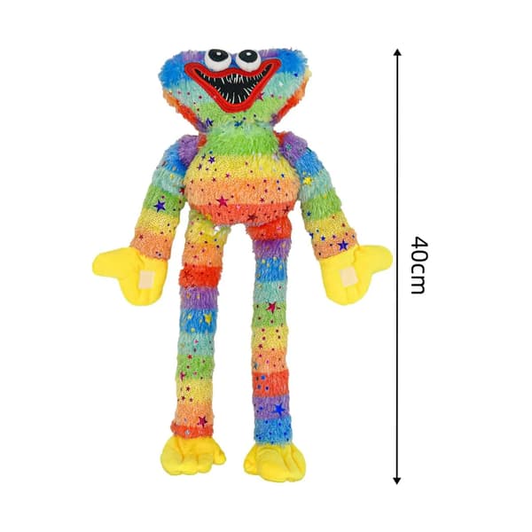 To 40cm Huggy Wuggy plysjleker.