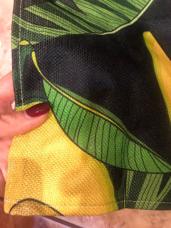 Avocado forklæde, forklæde og blad vævet mønster forklæde, unisex justerbart halsforklæde, velegnet til køkkenkokke.