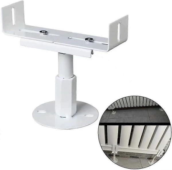 Radiatorfäste, retro radiatorfäste, justerbart kolonnradiatorfäste i gjutjärn (1 styck per förpackning)