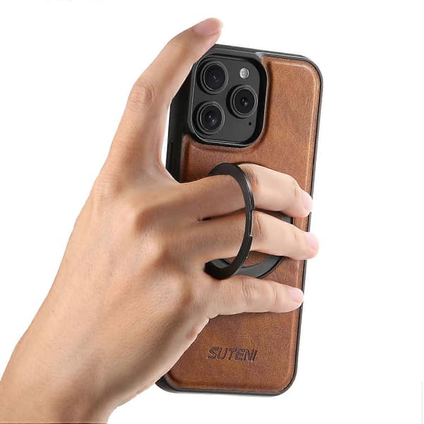 Kompatibel med iPhone 15 Pro Max telefondeksel -lingling} Multicolor Brown