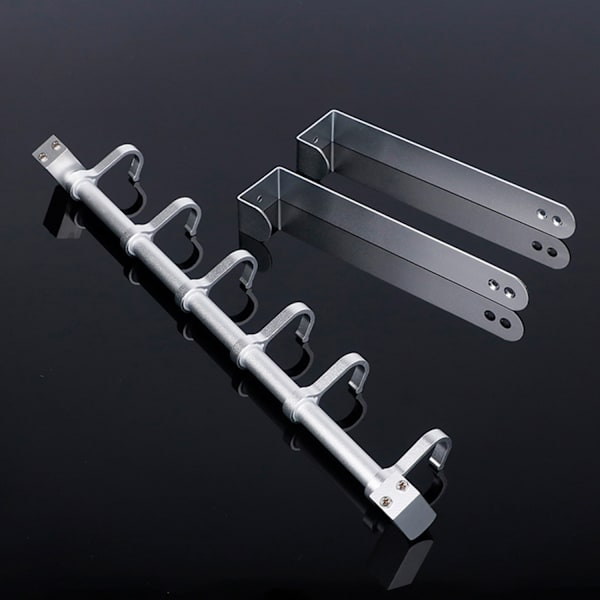 Dörrkrok i aluminium Silver