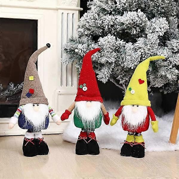 Jul Gonk Tomte Prydnad Plysch Tomtedocka-lingling}