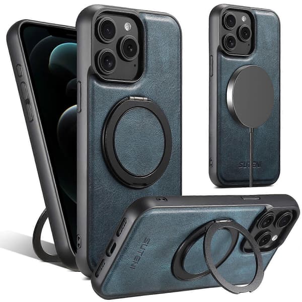 Kompatibel med iPhone 12 6,1 tums telefonfodral -lingling} Multicolor Blue