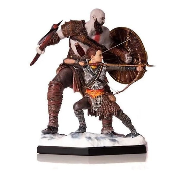 God Of War Figur 7,9 tum Kratos far och son Anime karaktärsmodell