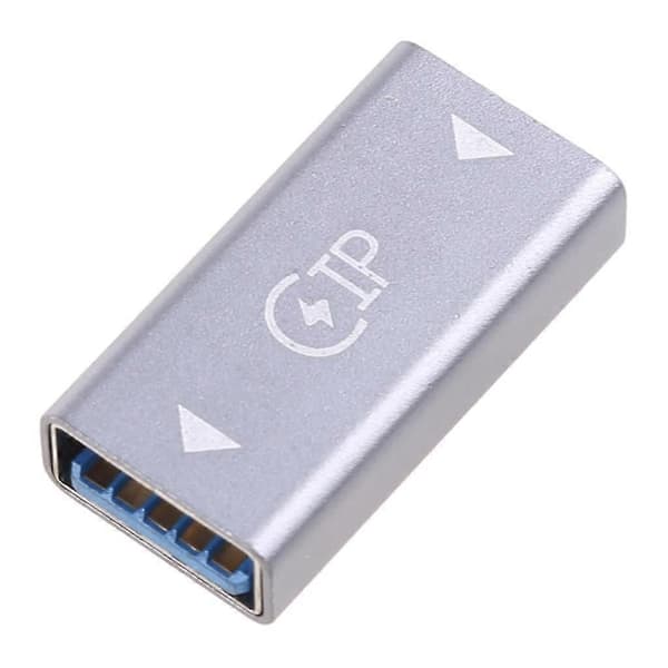 Lataussovitin Datakaapeli 8-nastainen Lightning-naaras USB 3.0 -naaras USB-lataus-lingling}