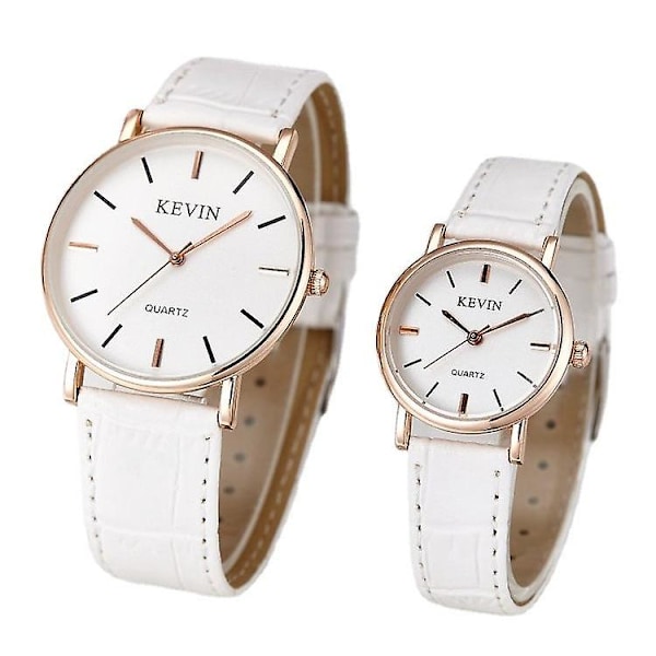 Heta 2025 Par Klockor Studentklocka Damklocka Herrklocka Elektronisk Barn Ungdom Quartz Klocka Men's coffee belt