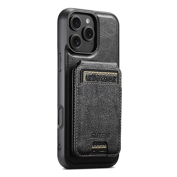 Kompatibel med iPhone 16 Pro Mobilskal - lingling} Multicolor Black