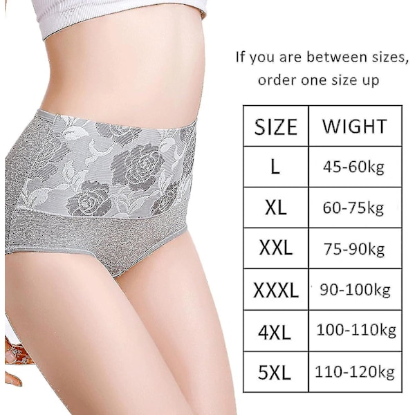 Heta 2025 Everdries Läcksäkra Underkläder för Kvinnor Inkontinens Tights Skyddande Byxor - jue Röd Röd Red 3XL