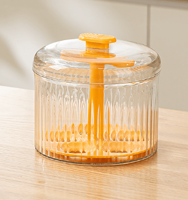 Frikadelleform - Køkkenredskaber - Non-stick pande - Orange