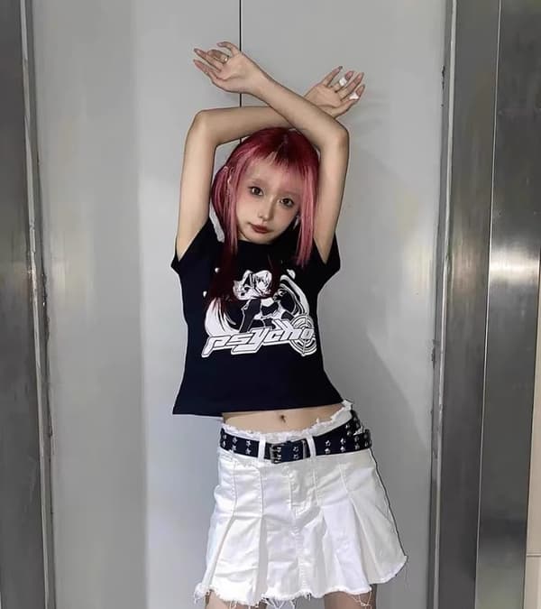 Fé-stil Retro Läderbälte Y2K Dam Stjärnformad Punk Gotisk Stil Nitat Spänne Bältesaccessoarer Fé-stil 110cm