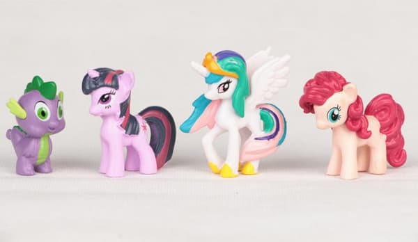 12 My Little Pony-dockor Yellow