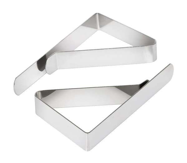 Tygklämmor/tyghållare – metallklämmor 140 12-Pack
