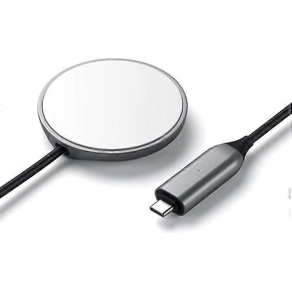 Magnetisk opladerkabel - SATECHI - USB-C - Kompatibel med iPhone 12 - 7,5W - Sort-lingende}