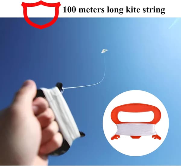 4 draklinor med lindningsrep