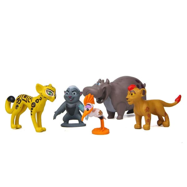 12 Løvernes Konge Simba Anime Ranger Actionfigurer 12PCS
