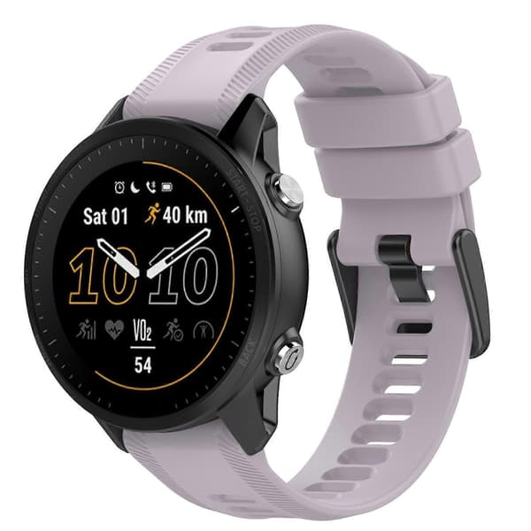 Silikoninen kellon ranneke Garmin Instinct-linglingille Lavender Purple