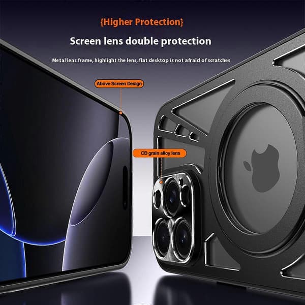Yhteensopiva iPhone 14 Pro -puhelinkotelon kanssa -lingling} Multicolor Silver
