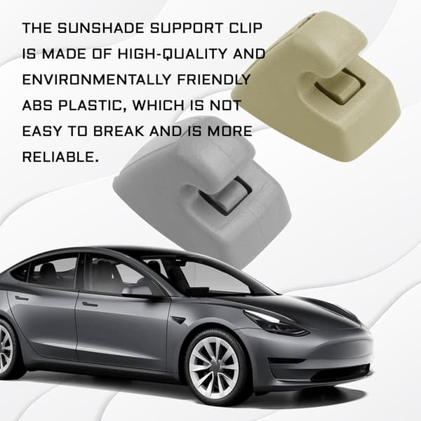 2 bil solskjermklips, brakettfesteholder, OEM-erstatning #95994975