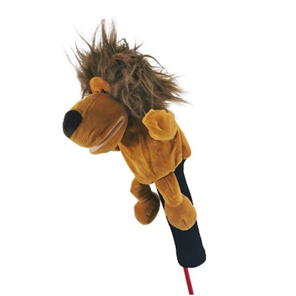 Rolig Golf Head Cover 2025, Sött Djur, Passar Max Driver 460CC och Fairways (Stil 22)
