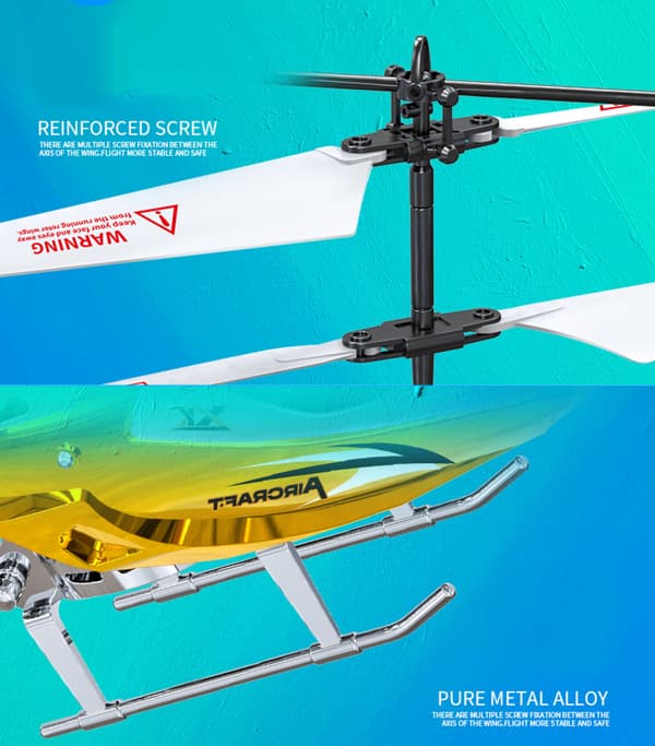 Fjernstyret helikopter, legetøjsfly med højdeholdfunktion