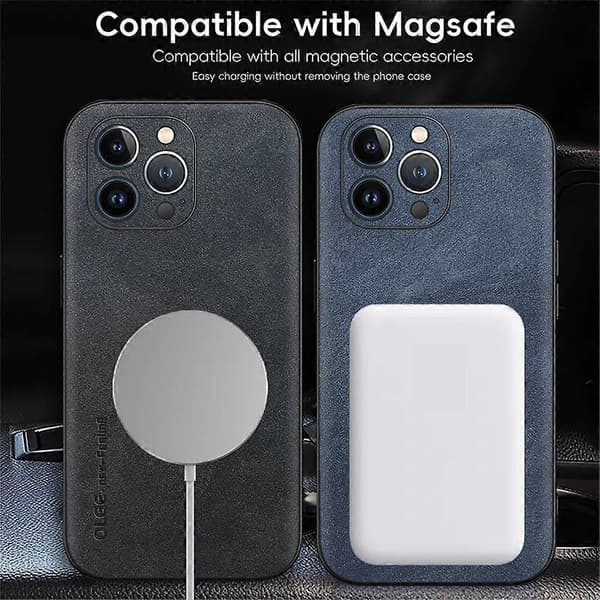 Kompatibel med iPhone 16 Pro Telefon Cover - lingling} Multicolor Grey