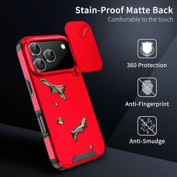 TPU + PC Puhelinkotelo - lingling} Red iPhone 17 Pro