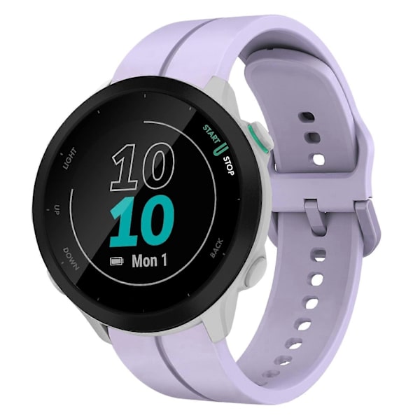 Silikone Urrem Til Garmin Forerunner 55-lingling} Purple