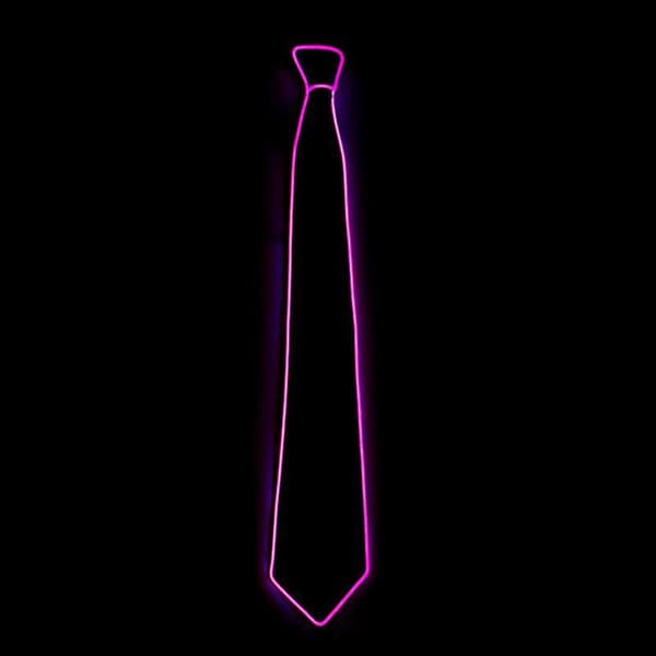 (Rosa) LED-illuminert slips, Illuminert slips, Neon LED-slips