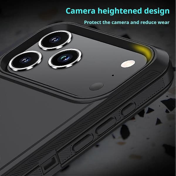 PC Hybrid TPU-telefonfodral Kompatibelt med iPhone 17 Pro Max-lingling}