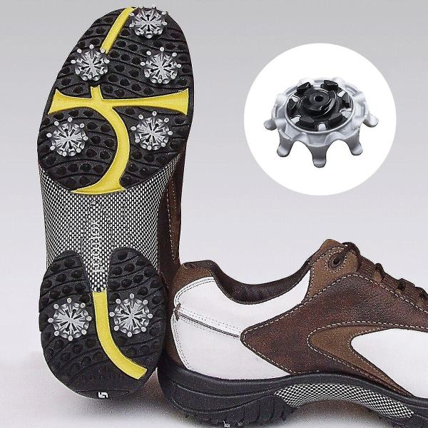 20x Golfkølle Spikes, Quick-Rot Spikes, Bløde Spikes, Velegnet til Footjoy