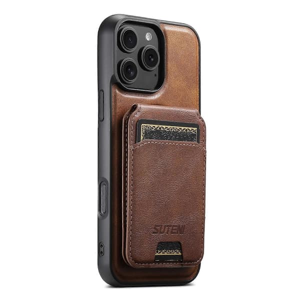 Kompatibel med iPhone 16 Pro Max telefoncover - lingling} Multicolor Brown