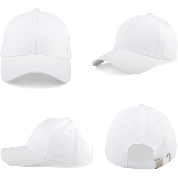 Hot 2025 Baseballcaps for menn og kvinner, justerbar bomulls caps for utendørs bruk
