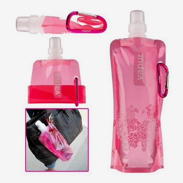 350ml/480ml Bærbar Ultralett Sammenleggbar Vannpose 480ml